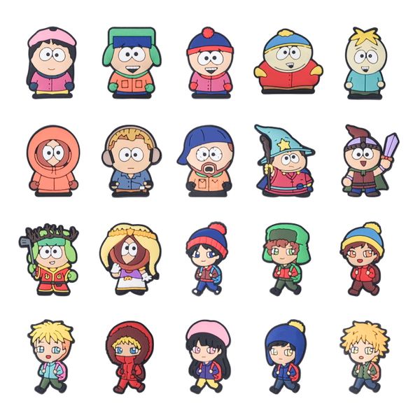 wholesale new arrival south park croc charms cartoon designs for clogs shoes decoration, White;pink
wholesale new arrival south park croc charms cartoon designs for clogs shoes decoration, White;pink