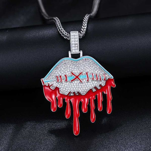 glow in the dark hip hop jewelry mens 925 sterling silver vvs moissanite diamond iced out stitched lips pendant with chain
glow in the dark hip hop jewelry mens 925 sterling silver vvs moissanite diamond iced out stitched lips pendant with chain