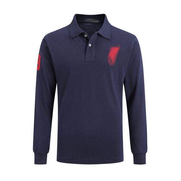 mens polos shirts big horse autumn long sleeve casual fashion polo mkaw, White;black
mens polos shirts big horse autumn long sleeve casual fashion polo mkaw, White;black