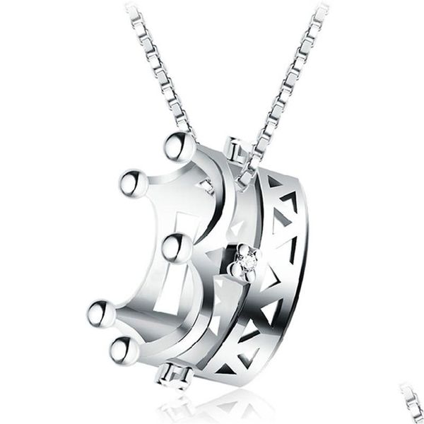 pendant necklaces stereoscopic crown women necklace box chains girls fashion jewelry birthday gift will and sandy drop delivery penda dho0x, Silver
pendant necklaces stereoscopic crown women necklace box chains girls fashion jewelry birthday gift will and sandy drop delivery penda dho0x, Silver