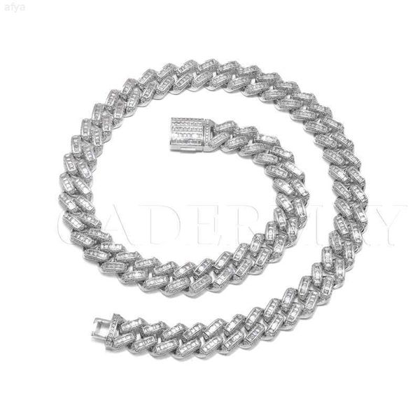 custom hiphop iced out 12mm baguette cuban link chain moissanite s925 silver necklace rapper charm for men
custom hiphop iced out 12mm baguette cuban link chain moissanite s925 silver necklace rapper charm for men