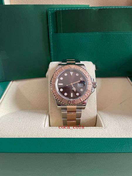 vs cal.3135 40mm 126621 oystersteel & everose gold chocolate dial b&p sapphire automatic waterproof fashion men's watch, Slivery;brown
vs cal.3135 40mm 126621 oystersteel & everose gold chocolate dial b&p sapphire automatic waterproof fashion men's watch, Slivery;brown