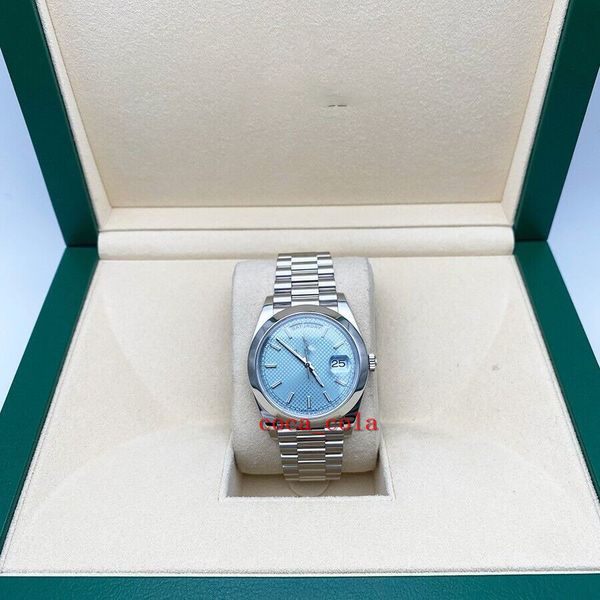bp factory maker mint" day-date 40 platinum 228206 smooth bezel ice blue diag motif dial sapphire automatic waterproof fashion men', Slivery;brown
bp factory maker mint" day-date 40 platinum 228206 smooth bezel ice blue diag motif dial sapphire automatic waterproof fashion men', Slivery;brown