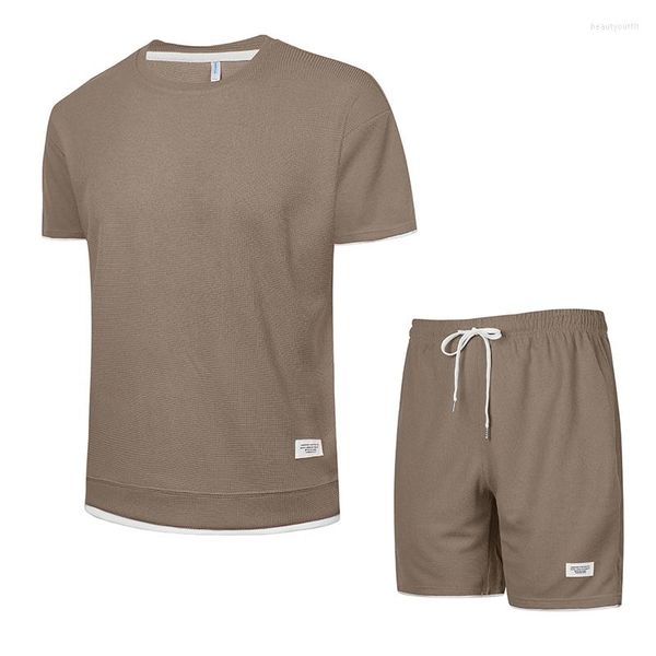 men's tracksuits men casual sets solid harajuku tracksuit t-shirt shorts two piece outfit set summer men's jogger sports suit line, Gray
men's tracksuits men casual sets solid harajuku tracksuit t-shirt shorts two piece outfit set summer men's jogger sports suit line, Gray