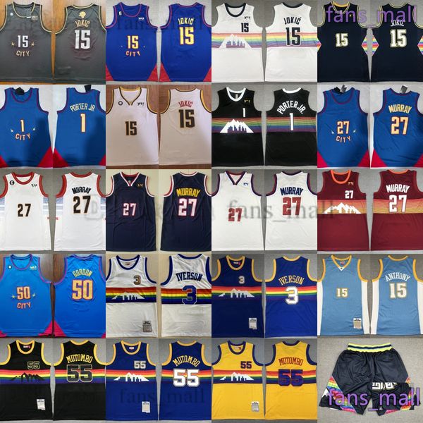 finals patch 15 jokic jersey basketball 27 jamal murray michael porter jr. aaron gordon jersey mitchell ness allen iverson carmelo anthony d, Black;red
finals patch 15 jokic jersey basketball 27 jamal murray michael porter jr. aaron gordon jersey mitchell ness allen iverson carmelo anthony d, Black;red