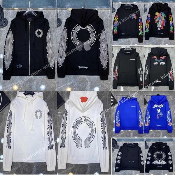 mens hoodies sweatshirts classic designer fashion chromes luxury mens zipper ch horseshoe heart sanskrit cross print pullover hooded sweater, Black
mens hoodies sweatshirts classic designer fashion chromes luxury mens zipper ch horseshoe heart sanskrit cross print pullover hooded sweater, Black