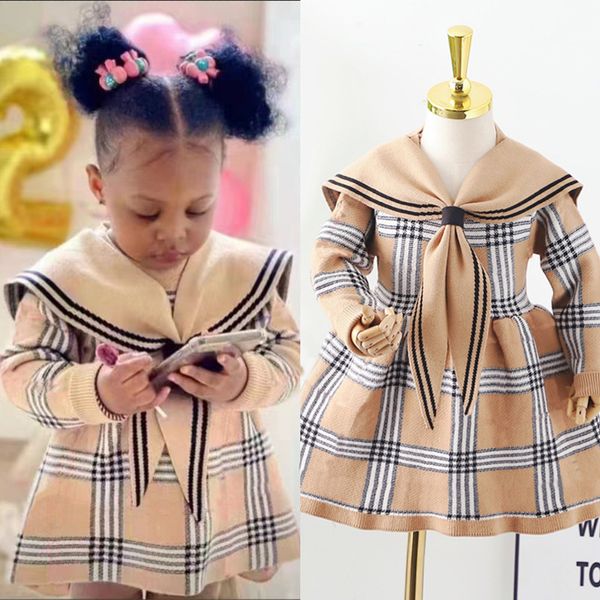 Autumn Winter Girls Dress for Girls 1-6 Years Kids Princess Party Sweater Knitted Dress College Style Baby Girl Clothes, Blue
Autumn Winter Girls Dress for Girls 1-6 Years Kids Princess Party Sweater Knitted Dress College Style Baby Girl Clothes, Blue
