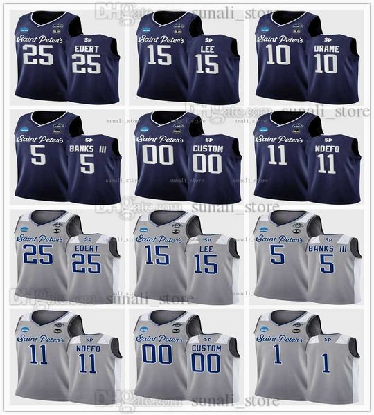 ncaa 25 doug edert jersey college basketball saint peter's peacocks 5 daryl banks iii 11 kc ndefo 15 matthew lee 10 fousseyni drame 14, Black;red
ncaa 25 doug edert jersey college basketball saint peter's peacocks 5 daryl banks iii 11 kc ndefo 15 matthew lee 10 fousseyni drame 14, Black;red