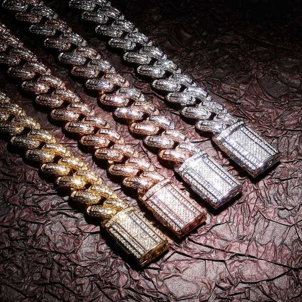 hip hop luxury fashion 14mm pink cubic cuban link chain rose gold plating cz two tones women jewelry necklace iced out, Silver
hip hop luxury fashion 14mm pink cubic cuban link chain rose gold plating cz two tones women jewelry necklace iced out, Silver