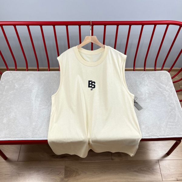 23s usa t shirt cotton tee sleeveless oversize flocked logo summer fashion inside out wear vest men tshirt, Black;brown
23s usa t shirt cotton tee sleeveless oversize flocked logo summer fashion inside out wear vest men tshirt, Black;brown