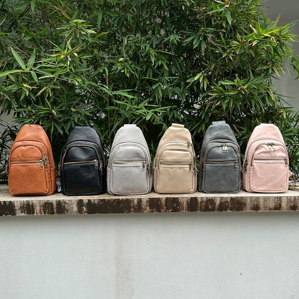 sling bag for women pu leather crossbody fashion sling backpack multipurpose chest bag dom-1142318
sling bag for women pu leather crossbody fashion sling backpack multipurpose chest bag dom-1142318