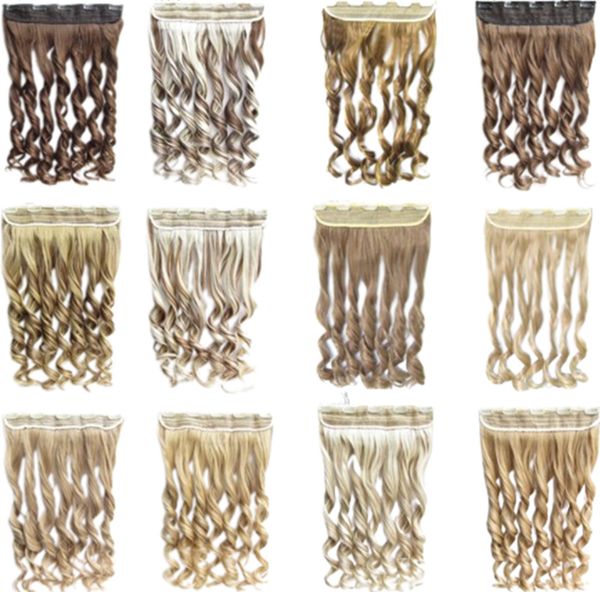 24-inch heat-resistant synthetic hair extensions with five clips - wide variety of styles available - enhance your look today, Black;brown
24-inch heat-resistant synthetic hair extensions with five clips - wide variety of styles available - enhance your look today, Black;brown