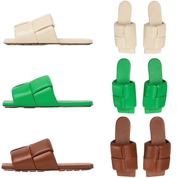 designer slippers sandals slides women intreccio green sail white black brown slider summer flip flops woman slipper sandal size 35-40 
designer slippers sandals slides women intreccio green sail white black brown slider summer flip flops woman slipper sandal size 35-40