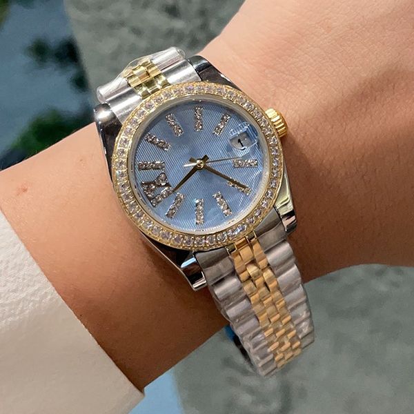 ladies watch ice quartz movement watches stainless steel strap waterproof wristwatches montre de luxe 31mm, Slivery;golden
ladies watch ice quartz movement watches stainless steel strap waterproof wristwatches montre de luxe 31mm, Slivery;golden