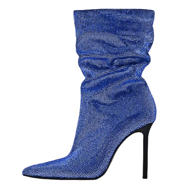 za rhinestone shoes for women 2023 brand new elegant slip-on high heels luxury design party shoes big size 43 ankle boots, Black
za rhinestone shoes for women 2023 brand new elegant slip-on high heels luxury design party shoes big size 43 ankle boots, Black