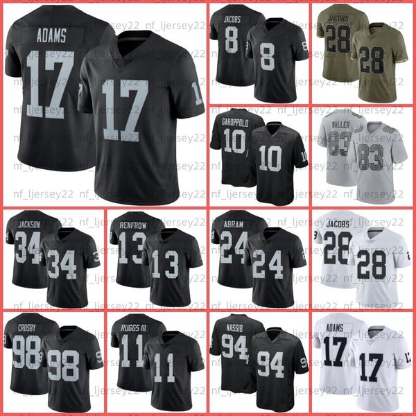 17 davante adams football jerseys jimmy garoppolo nate hobbs daniel carlson maxx crosby 8 josh jacobs hunter renfrow henry ruggs iii bo jack, Black;red
17 davante adams football jerseys jimmy garoppolo nate hobbs daniel carlson maxx crosby 8 josh jacobs hunter renfrow henry ruggs iii bo jack, Black;red