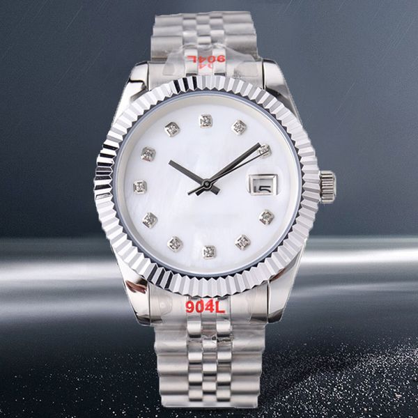 luminous night glow function mens womens watch 28mm31mm36mm41mm mechanical movement 904 steel strap sapphire mirror waterproof luxury pearl, Slivery;brown
luminous night glow function mens womens watch 28mm31mm36mm41mm mechanical movement 904 steel strap sapphire mirror waterproof luxury pearl, Slivery;brown