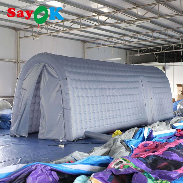 9x2x2.5mh inflatable tunnel tent gray tunnel inflatable exhibition structure arch tent for party advertising
9x2x2.5mh inflatable tunnel tent gray tunnel inflatable exhibition structure arch tent for party advertising
