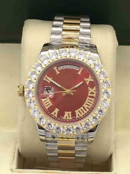 2023fashion digner diameter 4m big diamond not repair steel automatic mechanical men's folding buttonmen's sports machinery watche, Silver
2023fashion digner diameter 4m big diamond not repair steel automatic mechanical men's folding buttonmen's sports machinery watche, Silver