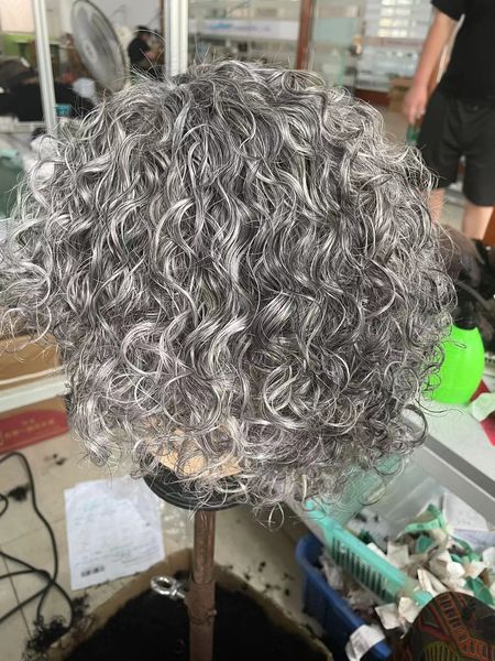 short natural curly salt and pepper grey wig silver grey women hair wig machine made non lace wig real hair soft comfortable diva1, Black;brown
short natural curly salt and pepper grey wig silver grey women hair wig machine made non lace wig real hair soft comfortable diva1, Black;brown