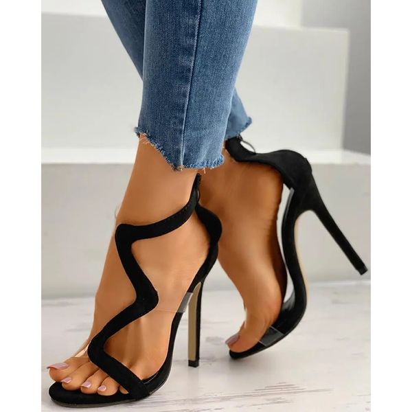 high heel women sandals 2023 summer luxury stiletto fashion party back zipper elegant black office woman shoes
high heel women sandals 2023 summer luxury stiletto fashion party back zipper elegant black office woman shoes
