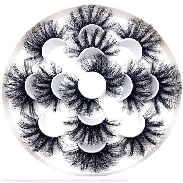 7 pairs 25mm long 3d mink lashes natural long false eyelashes dramatic volume fake lashes makeup extension eyelashes
7 pairs 25mm long 3d mink lashes natural long false eyelashes dramatic volume fake lashes makeup extension eyelashes