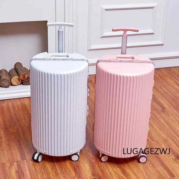 barrel aluminum frame universal wheel trolley case men women fashionable personalized travel luggage password carry on suitcase 0621-111
barrel aluminum frame universal wheel trolley case men women fashionable personalized travel luggage password carry on suitcase 0621-111