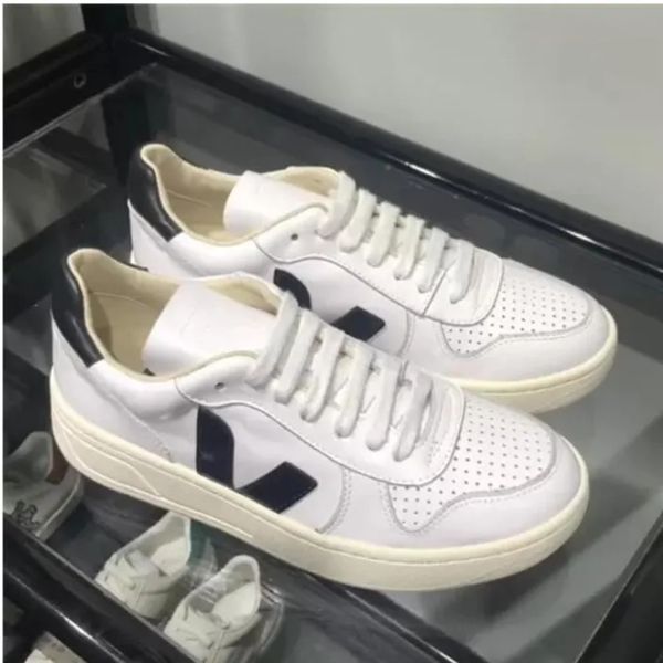 mens new shoes veja v- leather extra sneakers women esplar calfskin trainers fashion white low-chaussures breathable running us4-1 bdc, Black
mens new shoes veja v- leather extra sneakers women esplar calfskin trainers fashion white low-chaussures breathable running us4-1 bdc, Black