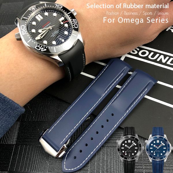 22mm 19mm 21mm rubber silicone watch bands for omg seamaster diver 300 speedmaster planet ocean 20mm watch strap watchband moonswatch belt w, Black;brown
22mm 19mm 21mm rubber silicone watch bands for omg seamaster diver 300 speedmaster planet ocean 20mm watch strap watchband moonswatch belt w, Black;brown