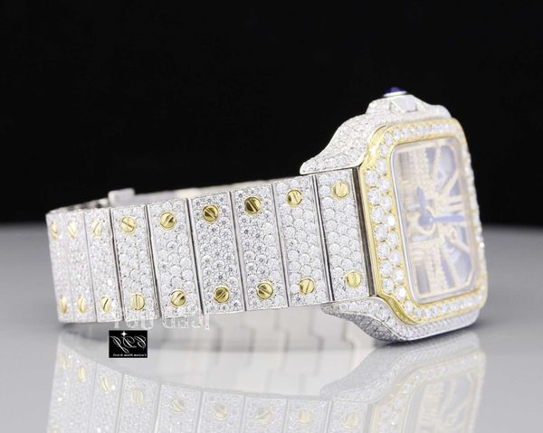 mechanical high end brand custom moissanite watch original hand set iced out diamond hip hop bust down watch4npixdhm, Silver
mechanical high end brand custom moissanite watch original hand set iced out diamond hip hop bust down watch4npixdhm, Silver