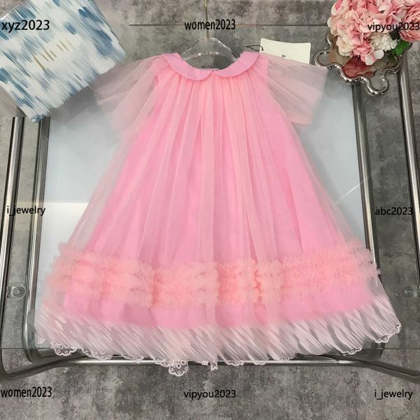 luxury designer baby clothes lace perspective girls dress short sleeves kids skirt baby embroidered mesh dress multiple product, Red;yellow
luxury designer baby clothes lace perspective girls dress short sleeves kids skirt baby embroidered mesh dress multiple product, Red;yellow