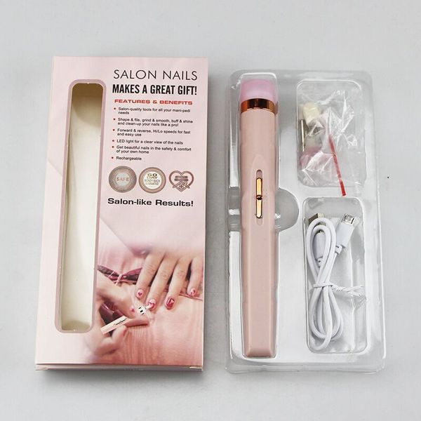 electric nail set manicure set 5 in 1 electric manicure machine nail drill mill for manicure grooming kit polisher remover, Silver
electric nail set manicure set 5 in 1 electric manicure machine nail drill mill for manicure grooming kit polisher remover, Silver