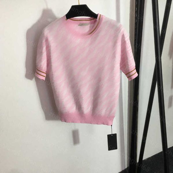 23ss womens knits womens designer clothing double f jacquard letter round neck short sleeve knit womens clothes a1, White
23ss womens knits womens designer clothing double f jacquard letter round neck short sleeve knit womens clothes a1, White