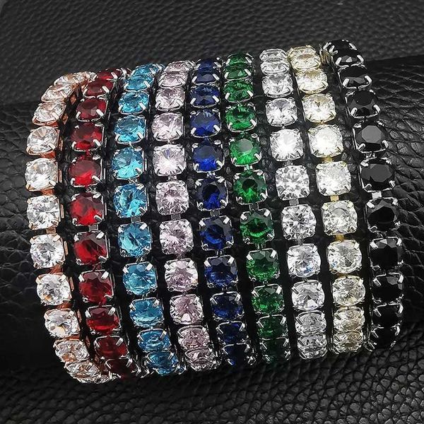 2023 classic diamond bling iced out multicolor tennis bracelet for women man wedding jewelry stackable cz, Silver
2023 classic diamond bling iced out multicolor tennis bracelet for women man wedding jewelry stackable cz, Silver
