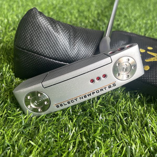 club heads left handed putter golf port 2 2.5 length 32 33 34 35 silvery with cover 230616
club heads left handed putter golf port 2 2.5 length 32 33 34 35 silvery with cover 230616