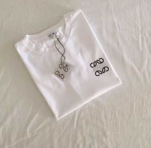 high-quality embroidery loewess t-shirt men's and women's same letter new summer versatile high-end half-sleeve cotton youth fashi, White
high-quality embroidery loewess t-shirt men's and women's same letter new summer versatile high-end half-sleeve cotton youth fashi, White