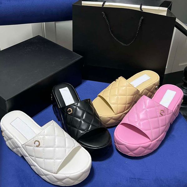 designer slipper sandals luxury women's brand fashion leather rubber platform fit comfortable wedge increase casual luxury slippers siz, Black
designer slipper sandals luxury women's brand fashion leather rubber platform fit comfortable wedge increase casual luxury slippers siz, Black
