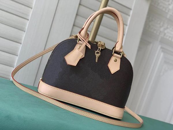 alma bb bag shell bag women's handbag luxury designer bag single shoulder bag coated canvas with cowhide trim straddle bag3814
alma bb bag shell bag women's handbag luxury designer bag single shoulder bag coated canvas with cowhide trim straddle bag3814