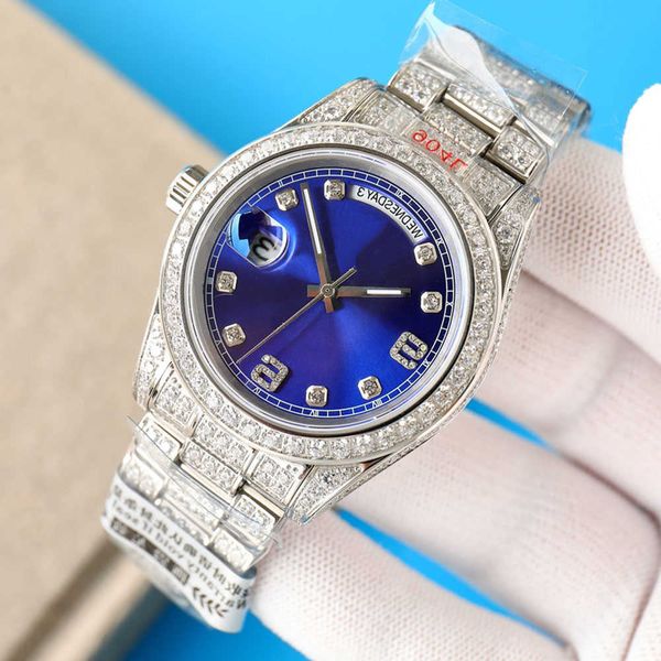 wristwatches diamond watch mens automatic mechanical watch 41mm with diamond-studded steel bracelet busins wristwatch 904l stainls7ufy, Silver
wristwatches diamond watch mens automatic mechanical watch 41mm with diamond-studded steel bracelet busins wristwatch 904l stainls7ufy, Silver