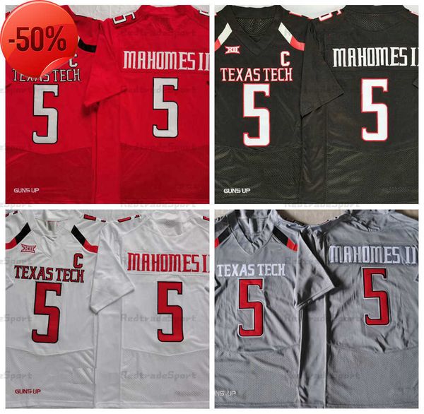 mens ncaa texas tech #5 patrick mahomes ii college football jerseys vintage university stitched shirts c patch black red white grey s-xxxl
mens ncaa texas tech #5 patrick mahomes ii college football jerseys vintage university stitched shirts c patch black red white grey s-xxxl