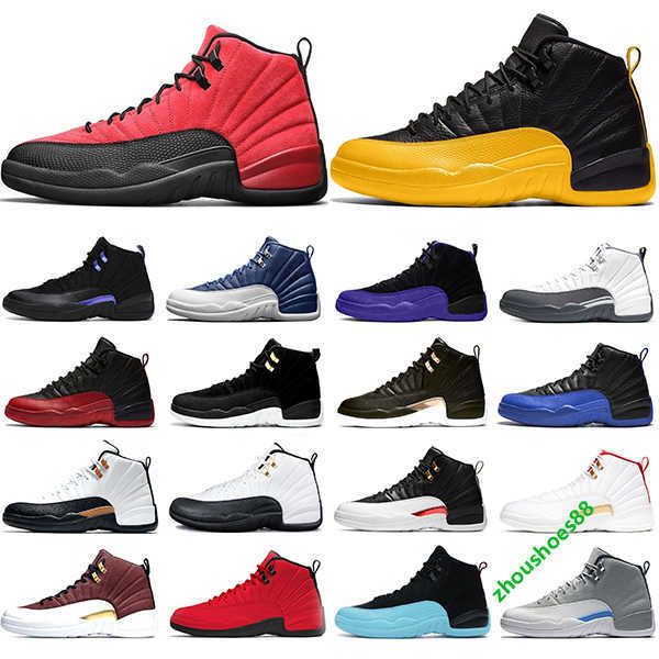 men basketball shoes 12 12s reverse flu game dark grey concord university gold indigo mens trainers sports sneakers size 40-47
men basketball shoes 12 12s reverse flu game dark grey concord university gold indigo mens trainers sports sneakers size 40-47