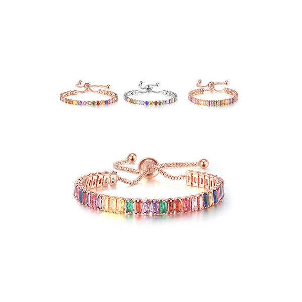 seller white rose gold plated zircon crystal bracelet adjustable colorful cubic zirconia tennis bracelets for women, Silver
seller white rose gold plated zircon crystal bracelet adjustable colorful cubic zirconia tennis bracelets for women, Silver