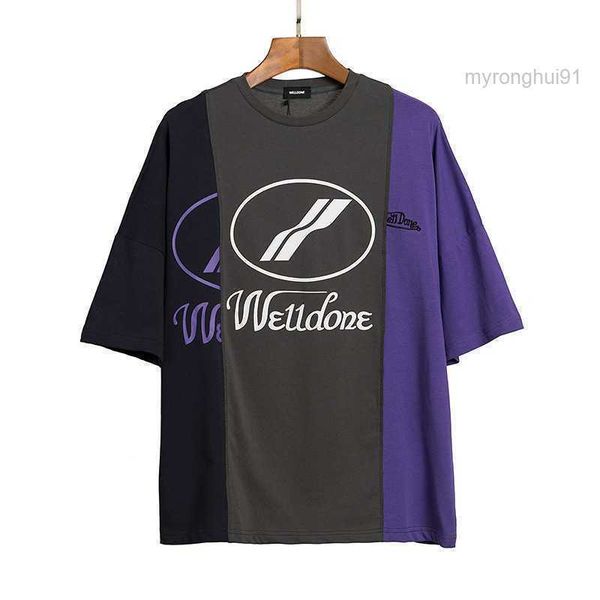 welldone quality summer 2023 pure cotton tshirt simple men woman black short sleeve oneck loose casual we11done tee 1 orw7, White;black
welldone quality summer 2023 pure cotton tshirt simple men woman black short sleeve oneck loose casual we11done tee 1 orw7, White;black