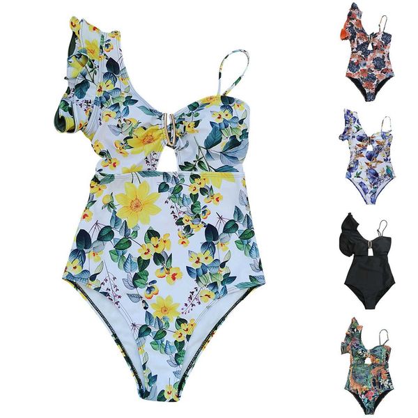 designer swimwear fashion one shoulder ruffle strap hollow out backless thong biquinis beach swimwear for women solid swimsuit bandage beach, White;black
designer swimwear fashion one shoulder ruffle strap hollow out backless thong biquinis beach swimwear for women solid swimsuit bandage beach, White;black