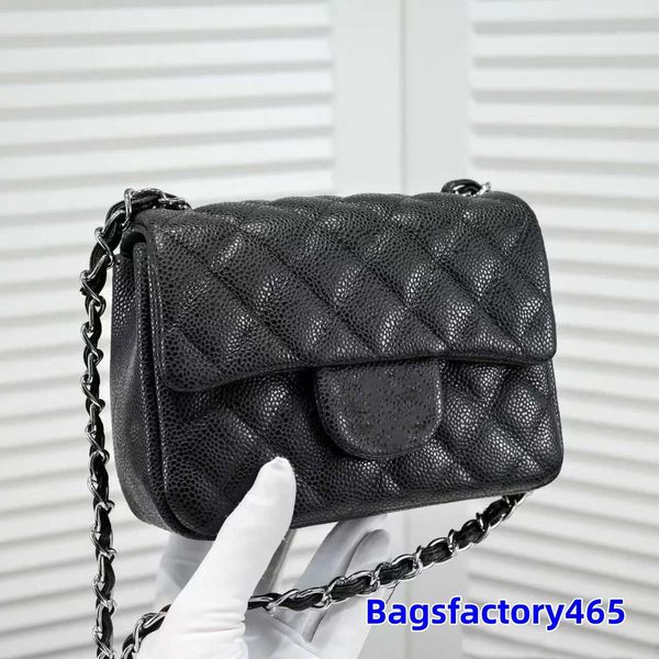 luxury designers mini square flap bag leather caviar sheepskin classic black wallet quilting hangbags crossbody shoulder bag gold or silver
luxury designers mini square flap bag leather caviar sheepskin classic black wallet quilting hangbags crossbody shoulder bag gold or silver