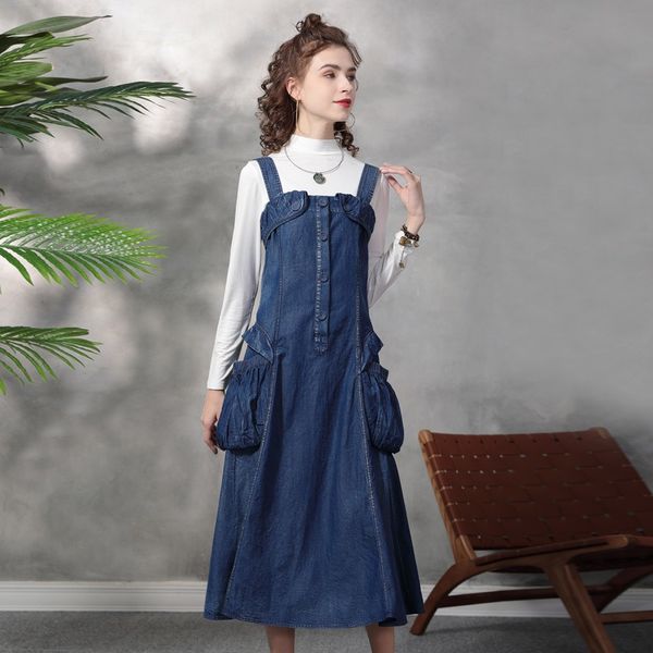 flaunt your style with our 2023 autumn new a-line pendulum denim dress - a slim fit and belted design that's perfect for casual girls h, Black;gray
flaunt your style with our 2023 autumn new a-line pendulum denim dress - a slim fit and belted design that's perfect for casual girls h, Black;gray