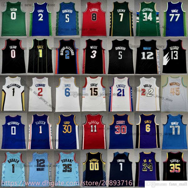2023 new basketball jersey james durant harden irving tatum curry butler mitchell doncic young embiid garland lavine banchero murray paul le, Black;red
2023 new basketball jersey james durant harden irving tatum curry butler mitchell doncic young embiid garland lavine banchero murray paul le, Black;red