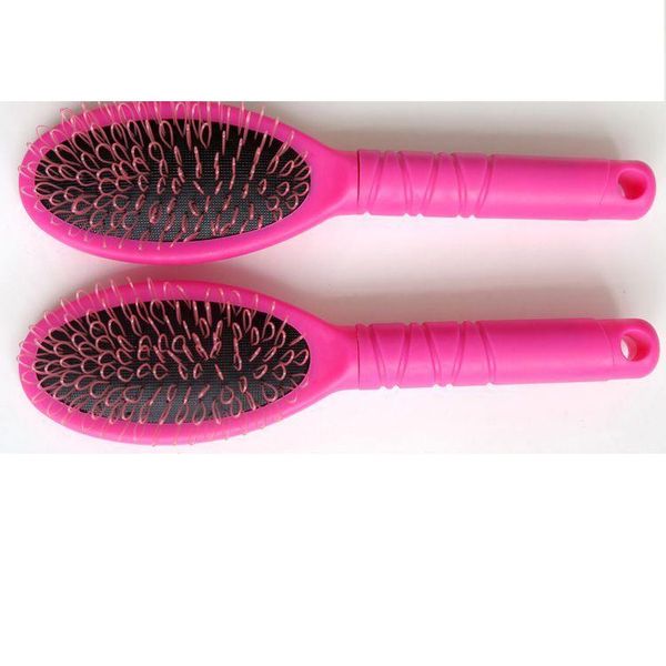 2020 hair comb loop brushes human hair extensions tools for wigs weft loop brushes in makeup black&pink color, Silver
2020 hair comb loop brushes human hair extensions tools for wigs weft loop brushes in makeup black&pink color, Silver