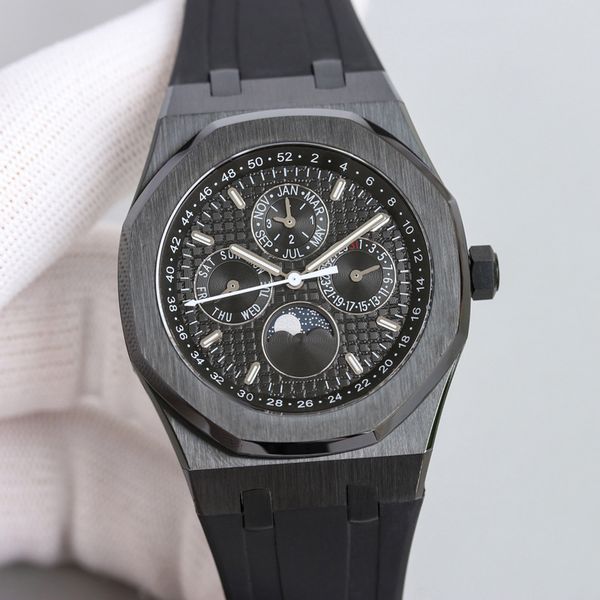 mens automatic watches mechanical watch 41mm octagonal bezel waterproof fashion business wristwatches montre de luxe, Slivery;brown
mens automatic watches mechanical watch 41mm octagonal bezel waterproof fashion business wristwatches montre de luxe, Slivery;brown