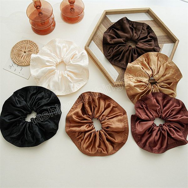 oversized satin hair scrunchies handmade ponytail holder hair ties girls headwear fluffy elastic rubber bands hair accessories, Slivery;white
oversized satin hair scrunchies handmade ponytail holder hair ties girls headwear fluffy elastic rubber bands hair accessories, Slivery;white